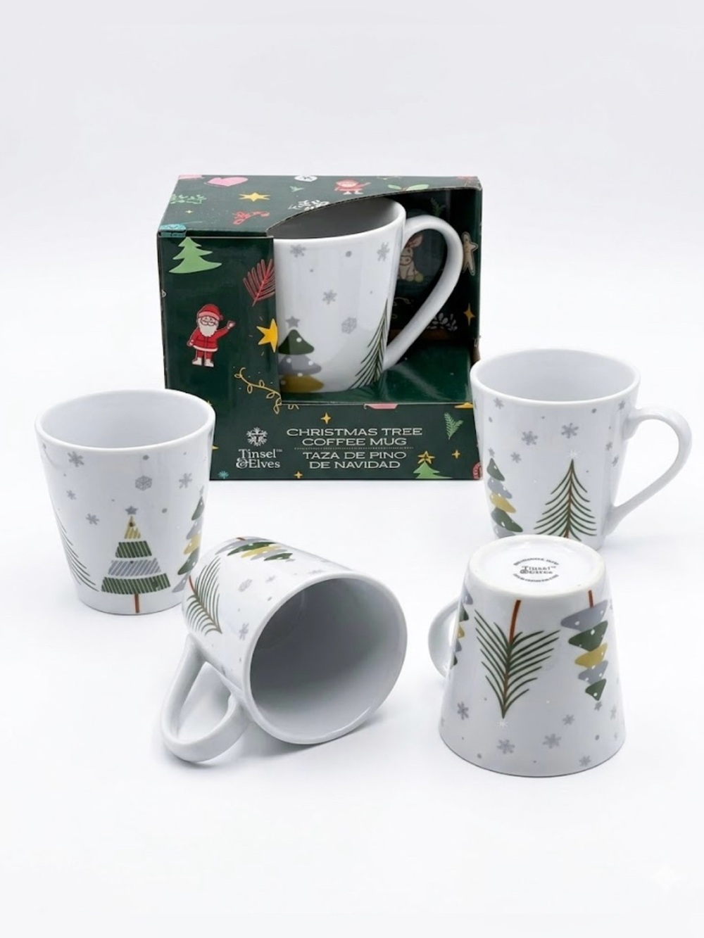 Tinsel & Elves 11oz Coffee Mug